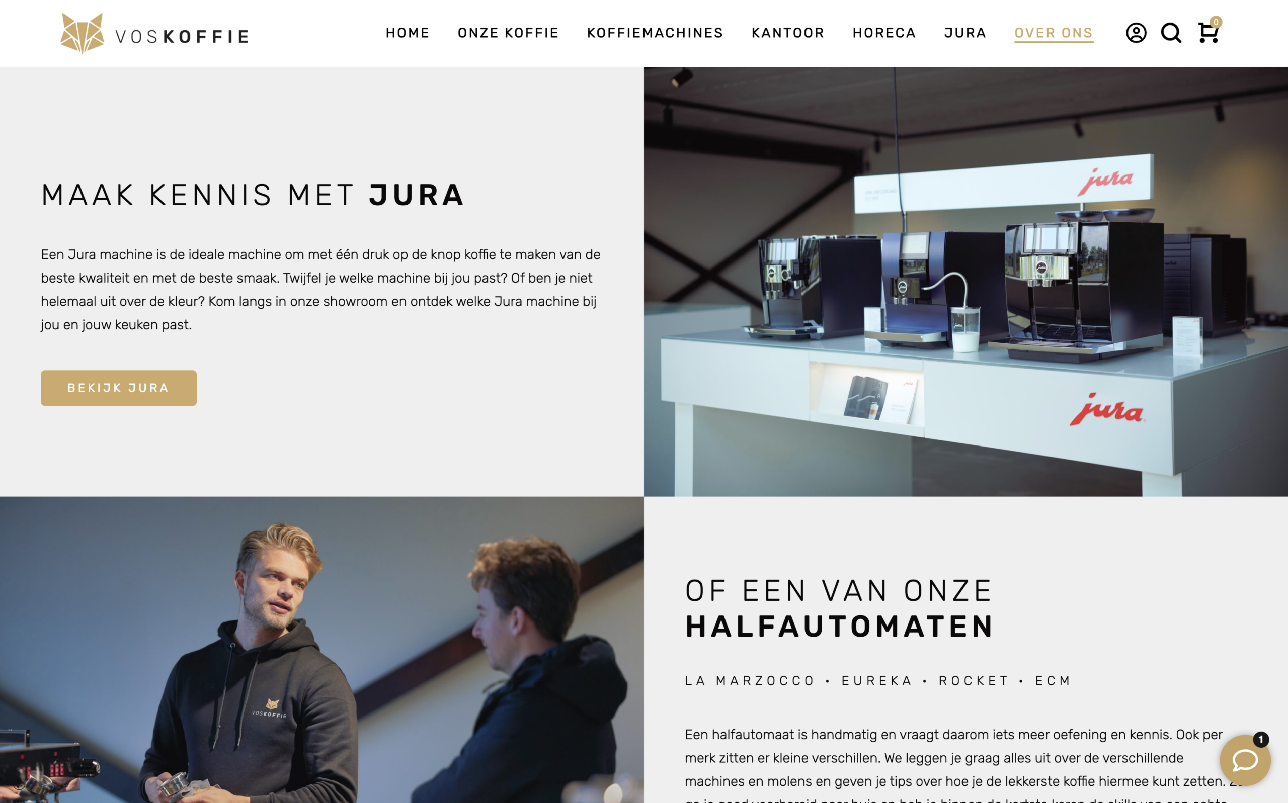 Vos Koffie - Contact - After