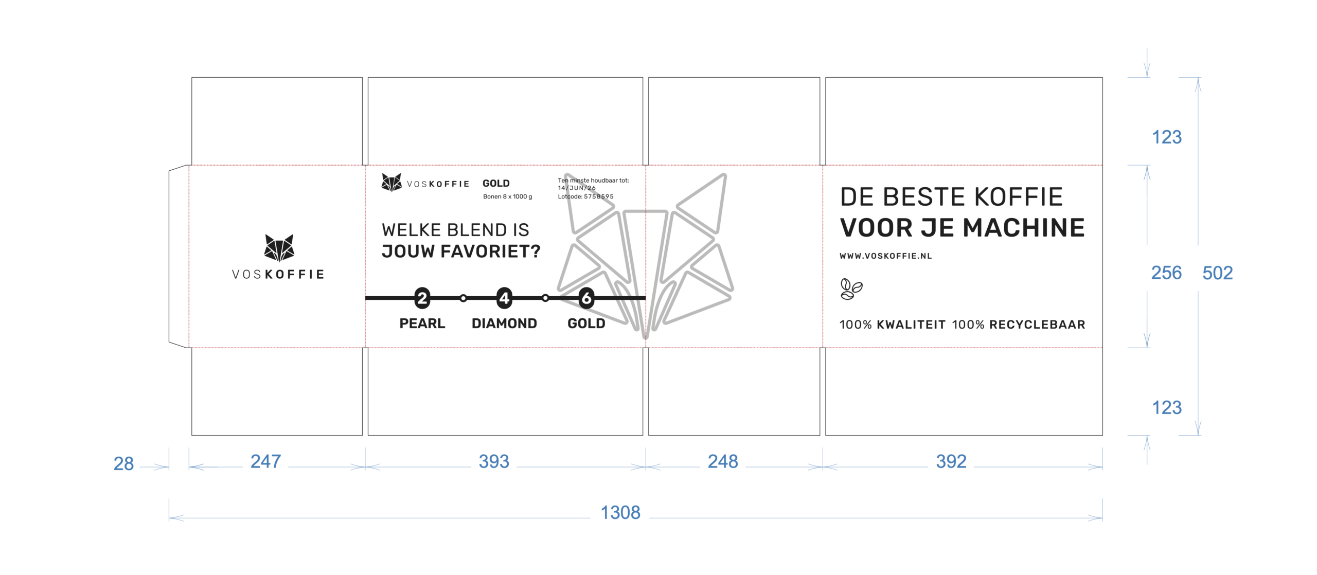 Vos Koffie - Design Coffee Box
