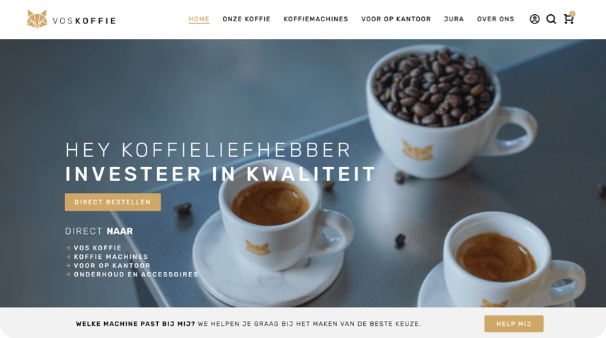 Vos Koffie - Home
