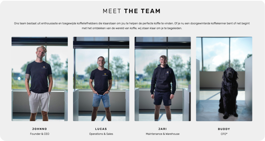 Vos Koffie - The team